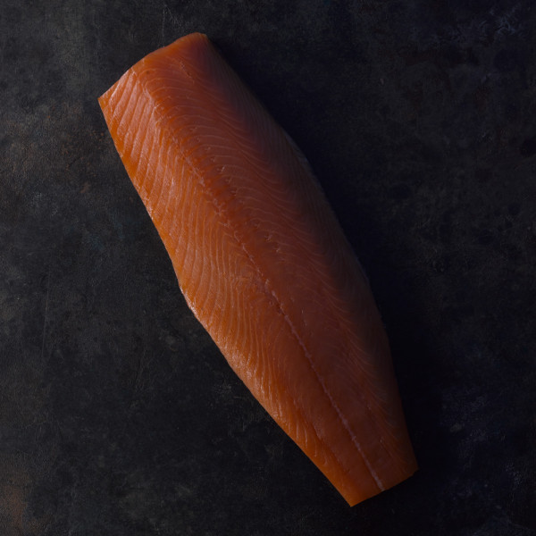 Kaltgeräucherter Lachs am Stück - Ganze Seite