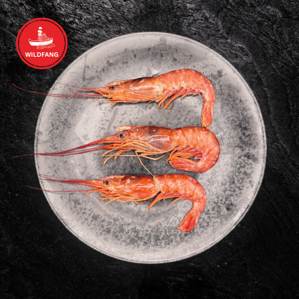 Argentinische Rotgarnele 10/20 mit Kopf, mit Schale
