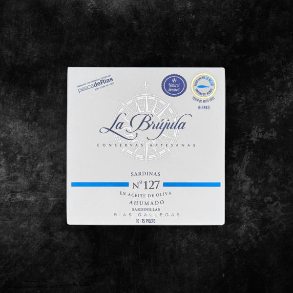 N°127 - SARDINAS DO XEITO in geräuchertem Olivenöl