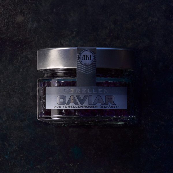 Forellen Caviar schwarz